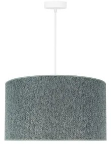 Duolla - Lampadario a sospensione con filo ROLLER ECO RECYCLING 1xE27/15W/230V diametro 45 cm verde