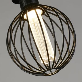 Searchlight 26004BK - Lampadina decorativa a LED GLOBE E27/4,5W/230V 2700K