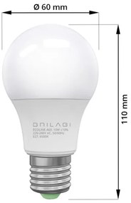 Lampadina LED ECOLINE A60 E27/10W/230V 6,500K - Brilagi