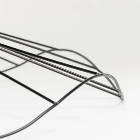 Brilagi - Plafoniera LED a montaggio superficiale CERIA WIRE 1xE27/40W/230V Ø 80 cm nero/rovere