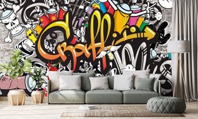 Carta da parati – Graffiti colorati