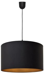 Lampadario su corda ALBA 1xE27/15W/230V d. 45 cm nero/oro