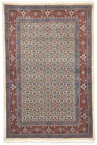 Moud Tappeto 150x100 Beige (Iran) Annodato A Mano