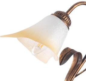 ONLI - Lampada da tavolo LUCREZIA 1xE14/6W/230V bronzo
