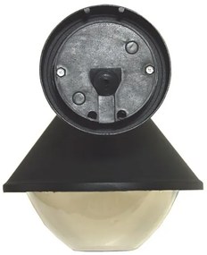 Applique da esterno ELGIN 1xE27/60W/230V IP44 nero