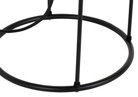 Lampada da terra da esterno di design nera - Jannie