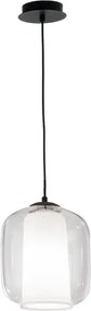 Lampada sospensione D22 cm - vetro soffiato Trasparente BONNIE MOD2
