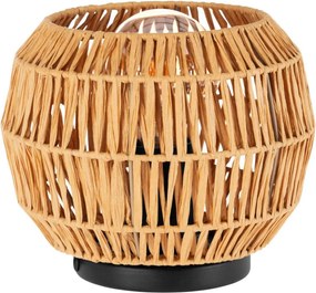Eglo 44145 - Lampada da tavolo SHELDON 1xE27/40W/230V marrone