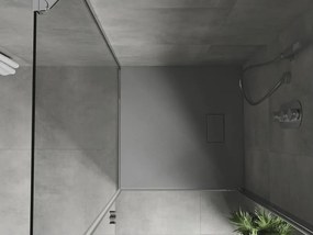 Mexen Hugo piatto doccia quadrato SMC 90 x 90 cm, grigio - 42619090