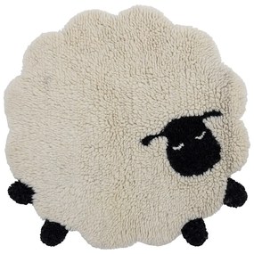 Tappeto per bambini bianco in lana ø 84 cm Dolly - Bloomingville Mini