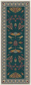 Passatoia a pelo corto lavabile Flutterby by Iris Apfel