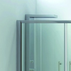 Box vasca da bagno angolare 170x80cm KV05 - KAMALU