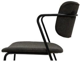 Sedia da pranzo nera Zed - DAN-FORM Denmark