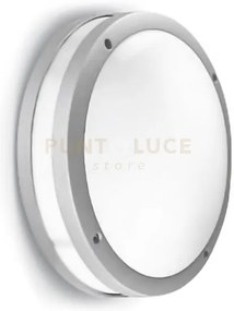 Ges291- plafoniera per esterni 2 luci attacco e27 in alluminio ip54...