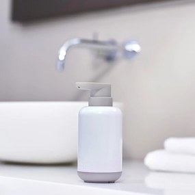 Dispenser di sapone in plastica bianca 300 ml Duo - Joseph Joseph