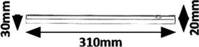 Rabalux 5216 - Illuminazione LED sottopensile GREG LED/4W/230V