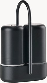 Set saliera e pepiera Singles Black 3 pz