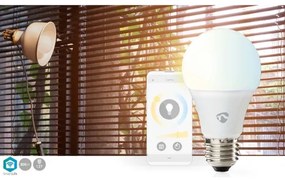 NedisWIFILRW10E27-LED Lampadina dimmerabile SmartLife E27/9W/230V Wi-Fi 2700-6500K