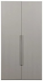 Armadio componibile grigio 110x210 cm Rens - WOOOD