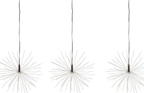 Decorazione luminosa nera per esterni ø 25 cm Meteor - Markslöjd