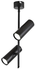 Luce Spot LED TUBA 2xLED/10W/230V nero