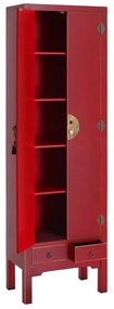 Armadio rosso 55x185 cm Oriente - Ixia
