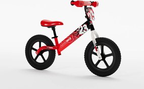 Bicicletta Senza Pedali Balance Bike per Bambini 10 Pollici Cross Rosso e Nero...
