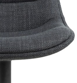 Sgabello da bar grigio con altezza regolabile (altezza seduta 65 cm) Adisa - Actona