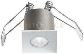 Gfa1092c- faretto da incasso antiabbaglio a led 3000k 230lm 3w bian...