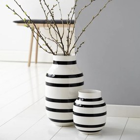 Vaso in ceramica bianco/nero Omaggio - Kähler Design