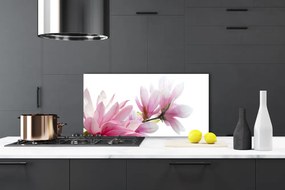 Pannello paraschizzi cucina Fiore di magnolia 100x50 cm