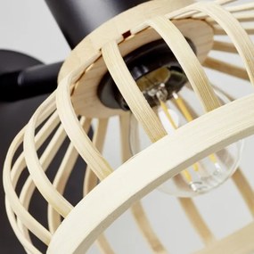 Brilliant - Lampada da parete NORAH 1xE14/28W/230V bambù