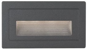 Paulmann 94383 - LED/4W IP44 Luce da esterno da incasso LONG 230V