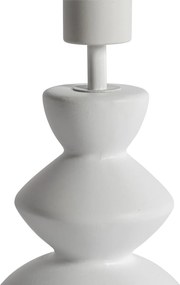 Lampada da tavolo di design con paralume in velluto bianco verde con oro 25 cm - Alisia