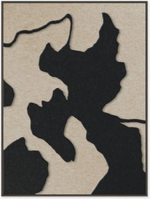Arte da parete acustica Celestial Tone con cornice in legno