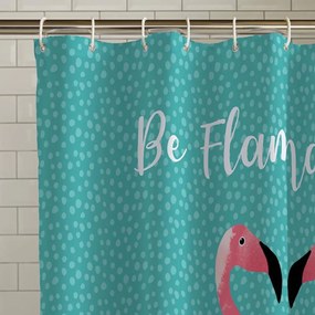 Tenda da doccia 180x180 cm Flamingo - Catherine Lansfield
