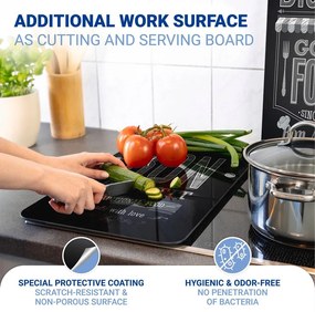 Set di 2 copri stufe in vetro, 52 x 30 cm Bon Appetit - Wenko