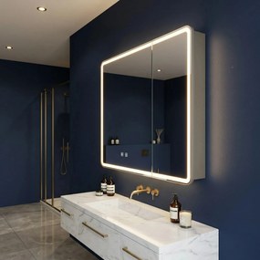 Armadietto con specchio LED M1011-60 60x70