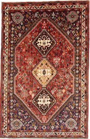 Gashghai Tappeto 170 x 270 Rosso (Iran) Annodato A Mano