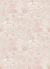 Osborne & Little Tapete Karuna - Taupe/ Terracotta