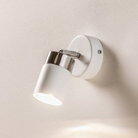 Eko-Light Faretto da soffitto Joker, bianco/argento, 1 luce
