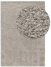 benuta Nest Tappeto a pelo lungo lavabile Sera Grigio 240x340 cm - Tappeto design moderno soggiorno