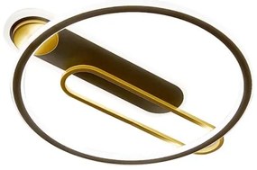 Plafoniera LED dimmerabile LED/60W/230V 3000-6500K nero + telecomando