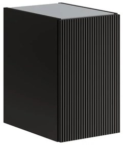 Estensione per mobile da bagno Opera 1 anta laccato opaco grigio antracite L 30 x H 50 x P 45.5 cm