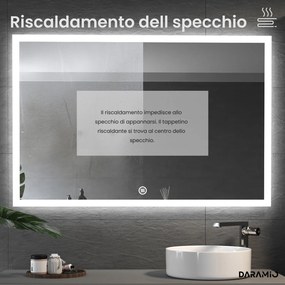 Specchio con luce LED F5