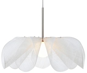 Markslöjd - Styrka Lampada a Sospensione Ø75 Satin Nichel/Bianco Markslöjd