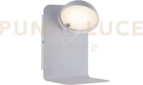 Applique a parete led boing orientabile bianca con usb 2a 5w 500lm ...