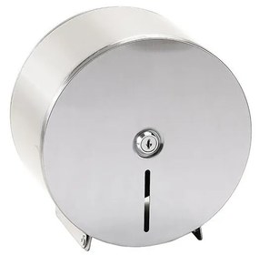 Dispenser per carta 20x20 cm in acciaio inossidabile/argento