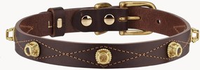 Collare per cani in pelle Unleash