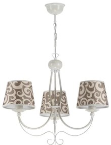 Jupiter 1493 - Lampadario a sospensione con catena SUSAN 3xE27/60W/230V